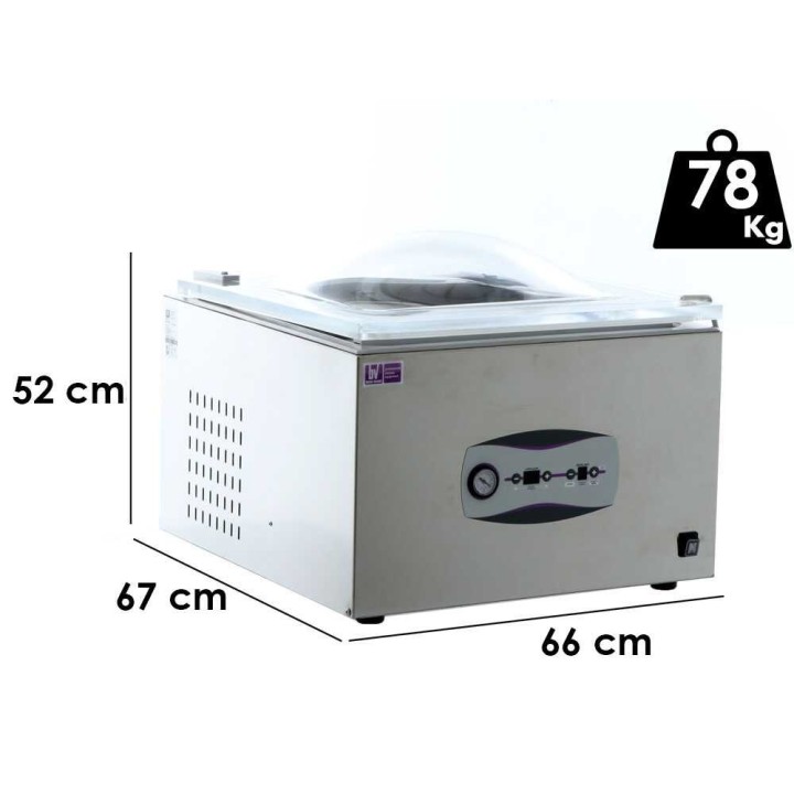 Besser Vacuum FUSION 52 kammiotyhjiöpakkauskone, 750 W, 52 cm