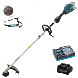 Makita UX01GZ akkuraivaussaha 40 V 2 5 Ah akku ja laturi