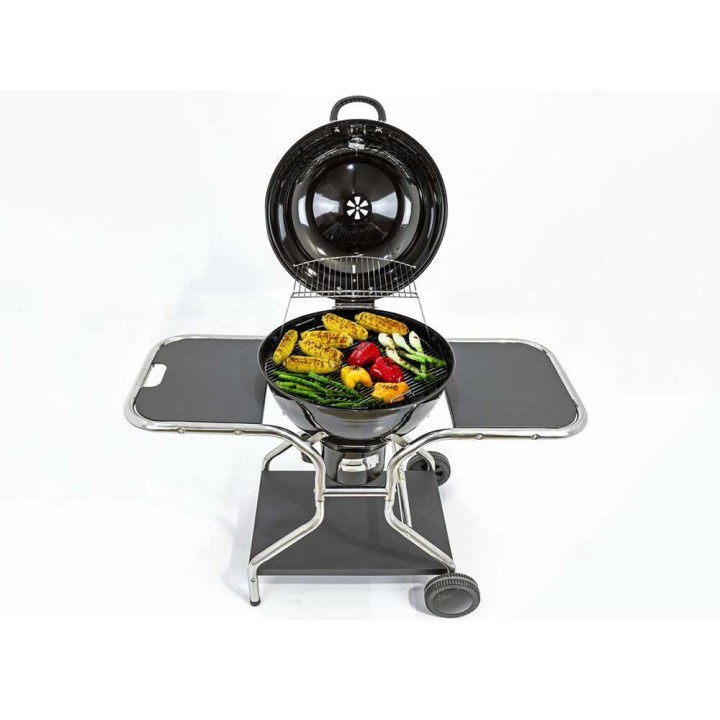 MasterCook Sally -hiiligrilli, Ø 57 cm, 2 550 cm², pyörillä