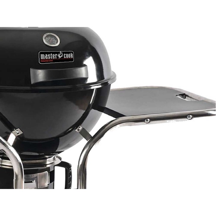 MasterCook Sally -hiiligrilli, Ø 57 cm, 2 550 cm², pyörillä