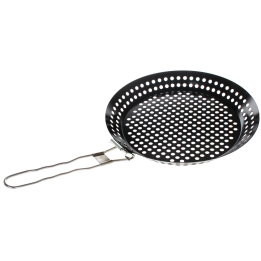 MasterCook pyöreä grillikori nostokahvalla