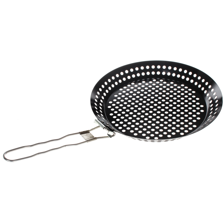 MasterCook pyöreä grillikori nostokahvalla