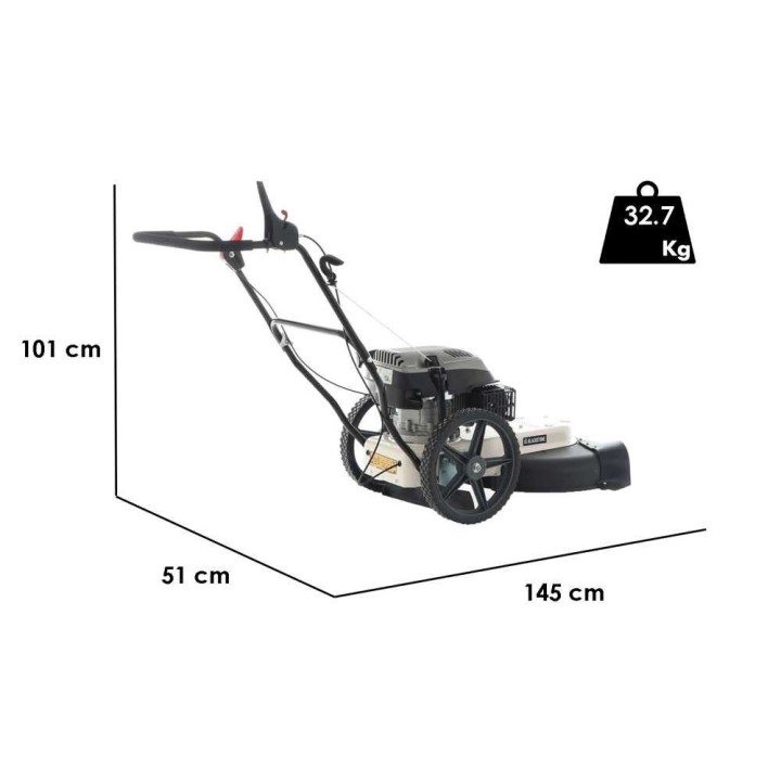 BlackStone WGT 56-173 pyöräraivaussilppuri, 173 cm³, 60 cm