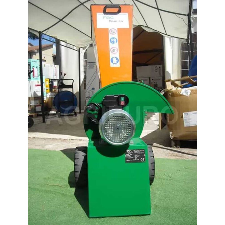 FBC BIO.M5.30 sähköbiomurskain oksille, 2 200 W, 230 V, 40 mm