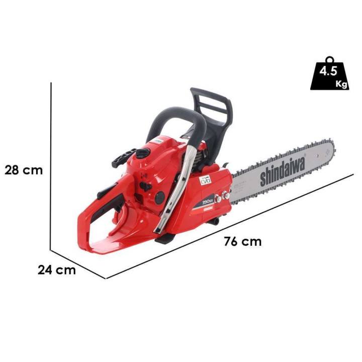 Shindaiwa SDK 390SX -moottorisaha, 38 cm terälevy, 38,4 cm³, 2,5 HP