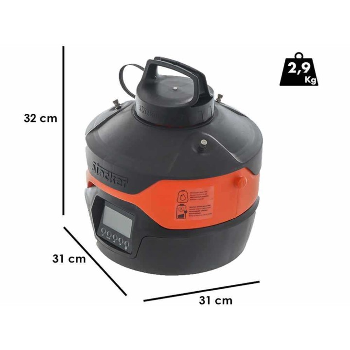 Stocker Geyser 4L akkukäyttöinen hyttyskarkotinsumutin, 12 V, 4 l