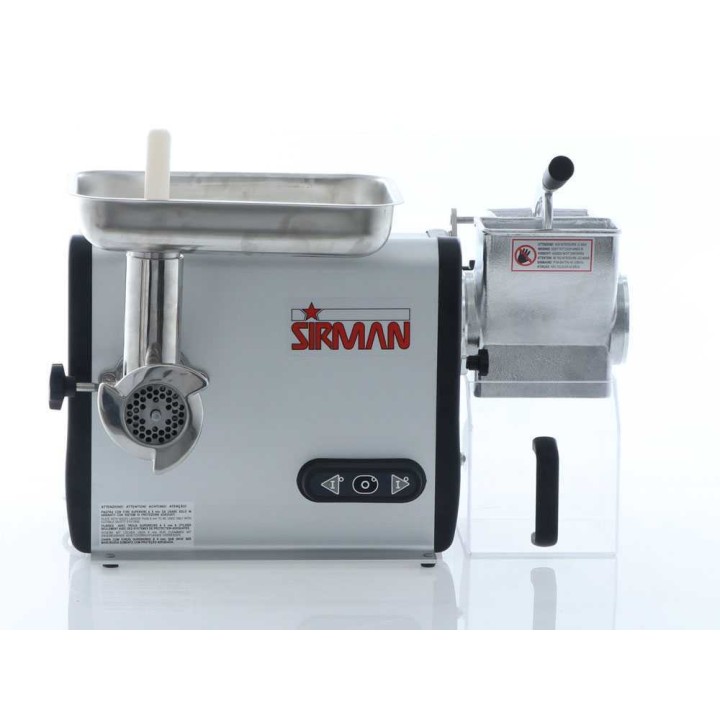 Sirman TCG 12 Dakota lihamylly ja raastin, 1 100 W, 400 V, 95 kg/h