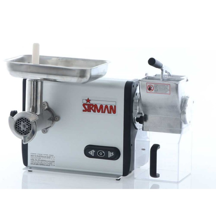 Sirman TCG 12 Dakota lihamylly ja raastin, 1 100 W, 400 V, 95 kg/h