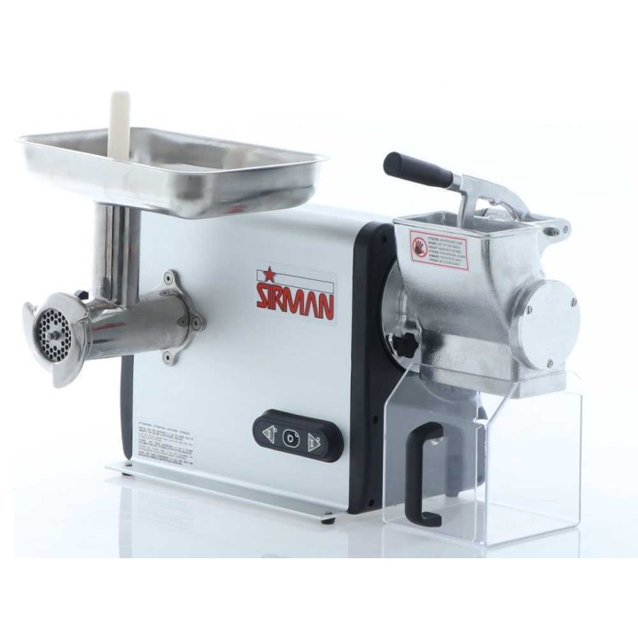 Sirman TCG 12 Dakota lihamylly ja raastin, 1 100 W, 400 V, 95 kg/h