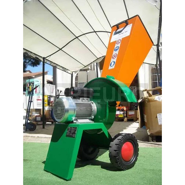 FBC BIO.M5.30 sähköbiomurskain oksille, 2 200 W, 230 V, 40 mm