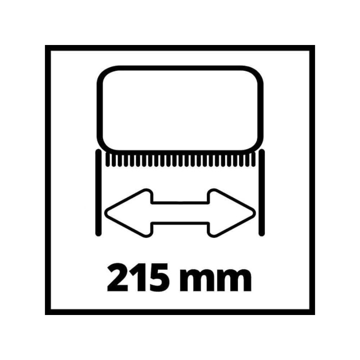 Einhell Picobella keskikokoinen puhdistusharja, Ø 115 mm, leveys 215 mm