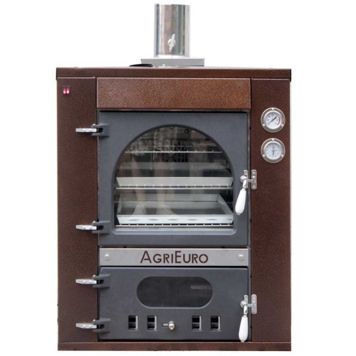 Medius 80 Inc puulämmitteinen upotettava pizzauuni 3 paistotasoa 270 kg
