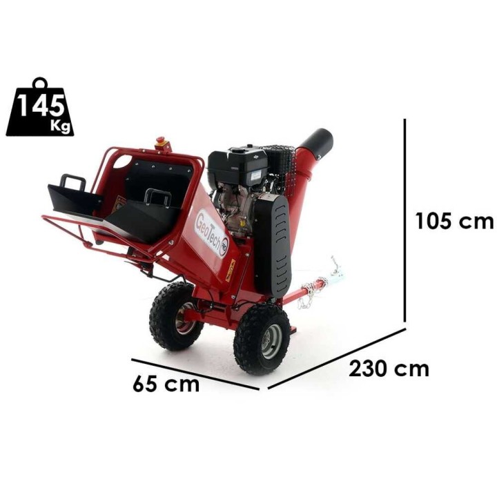 GeoTech PRO PCS 90 BS bioklipsuri oksille, 12 HP, 75 mm