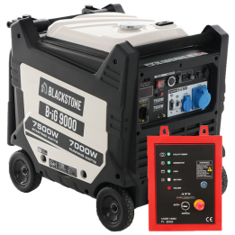 BlackStone B iG 9000 invertterigeneraattori 7 kW 7 5 kW 230 V ATS