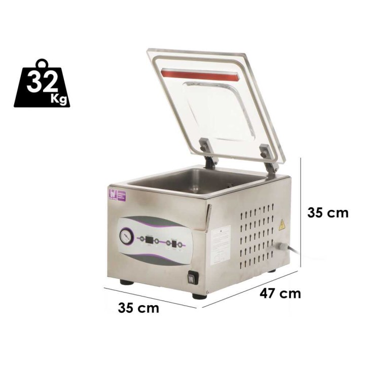 Besser Vacuum Fusion 27 kammiotyhjiöpakkaaja, 650 W, 27 cm