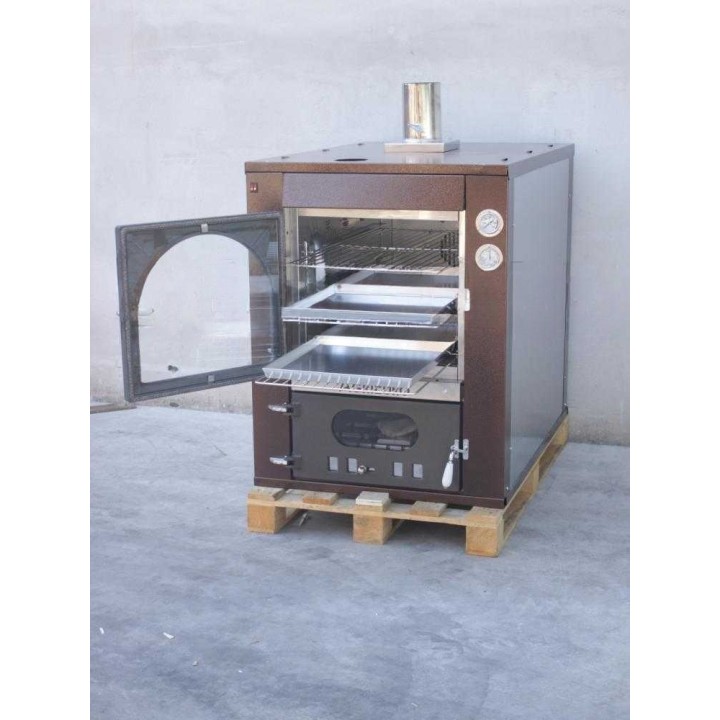 Magnus 100 Inc upotettava puulämmitteinen uuni, 3 tasoa, 450 kg