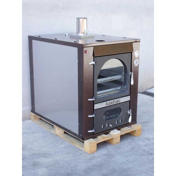 Magnus 100 Inc upotettava puulämmitteinen uuni, 3 tasoa, 450 kg