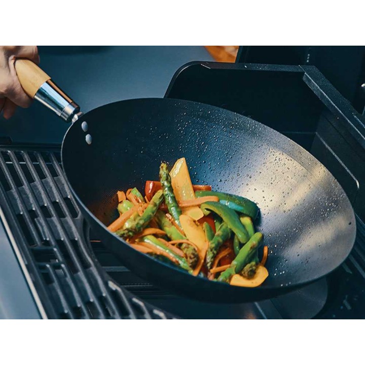 Campingaz Mandarin Culinary Modular -wokkipannu grillille, valurautaa, Ø 35 cm