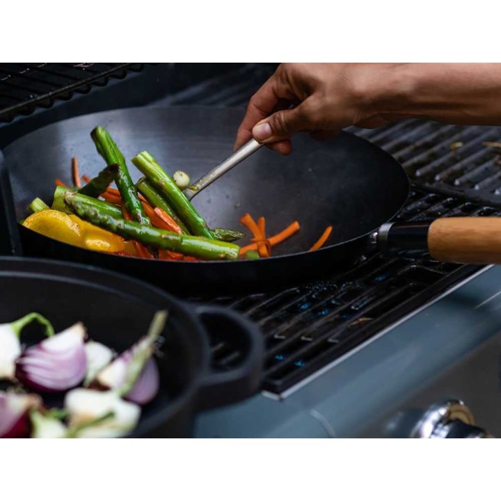 Campingaz Mandarin Culinary Modular -wokkipannu grillille, valurautaa, Ø 35 cm