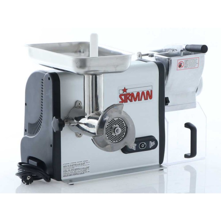 Sirman TCG 22 Dakota 2-in-1-lihamylly ja raastin, 750 W, 230 V