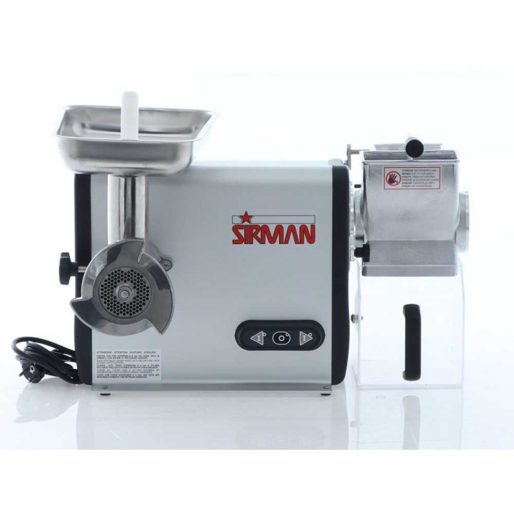 Sirman TCG 22 Dakota 2-in-1-lihamylly ja raastin, 750 W, 230 V
