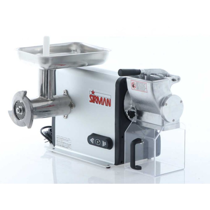 Sirman TCG 22 Dakota 2-in-1-lihamylly ja raastin, 750 W, 230 V