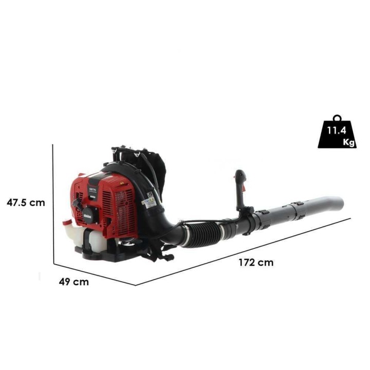 Shindaiwa SDK EB770 selkäreppupuhallin, 63,3 cm³, 4,1 HP