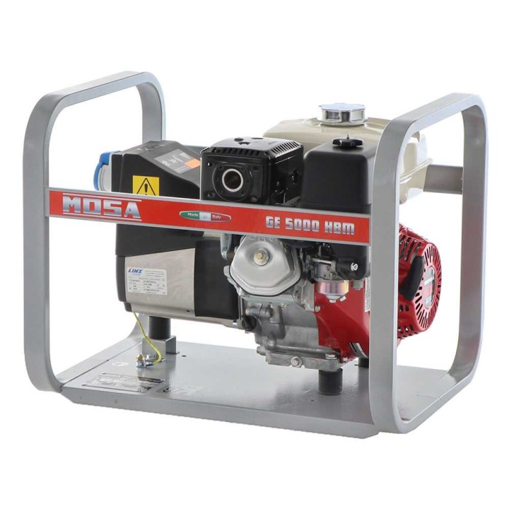 GE 5000 HBM bensiinikäyttöinen generaattori, 4,5 kW, 230 V, Honda GX270