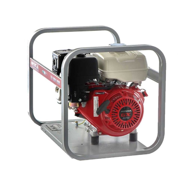 GE 5000 HBM bensiinikäyttöinen generaattori, 4,5 kW, 230 V, Honda GX270