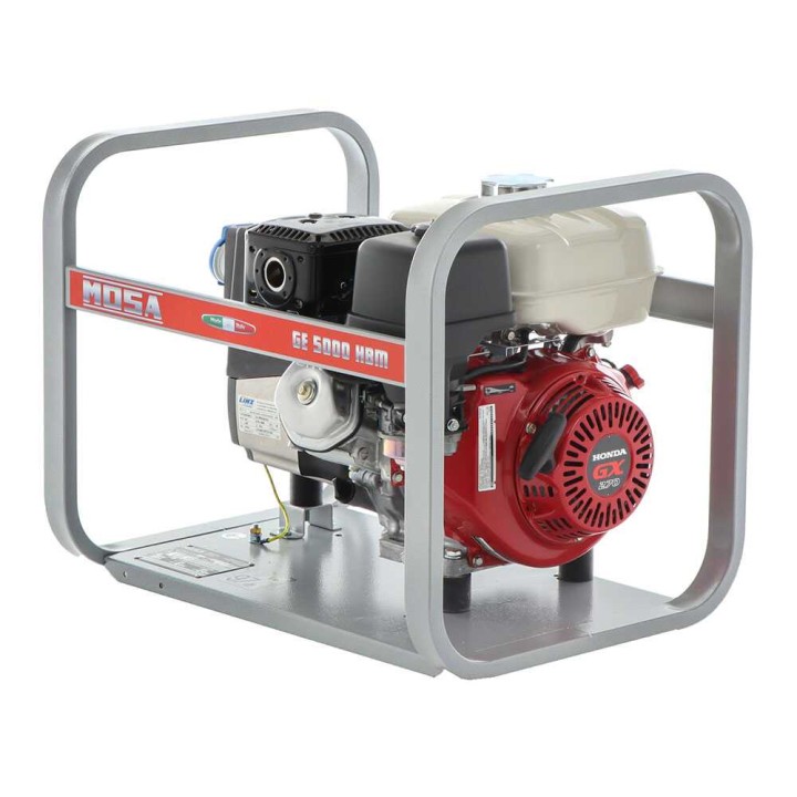 GE 5000 HBM bensiinikäyttöinen generaattori, 4,5 kW, 230 V, Honda GX270