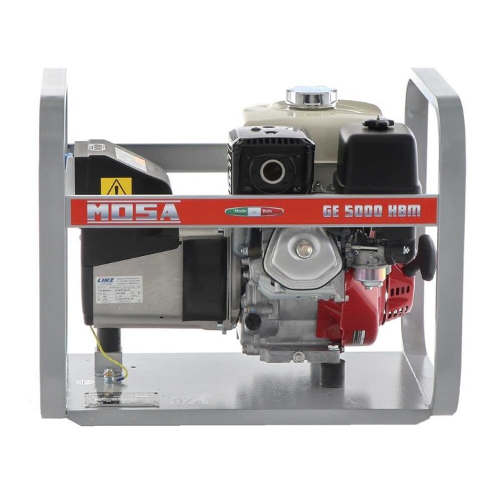 GE 5000 HBM bensiinikäyttöinen generaattori, 4,5 kW, 230 V, Honda GX270