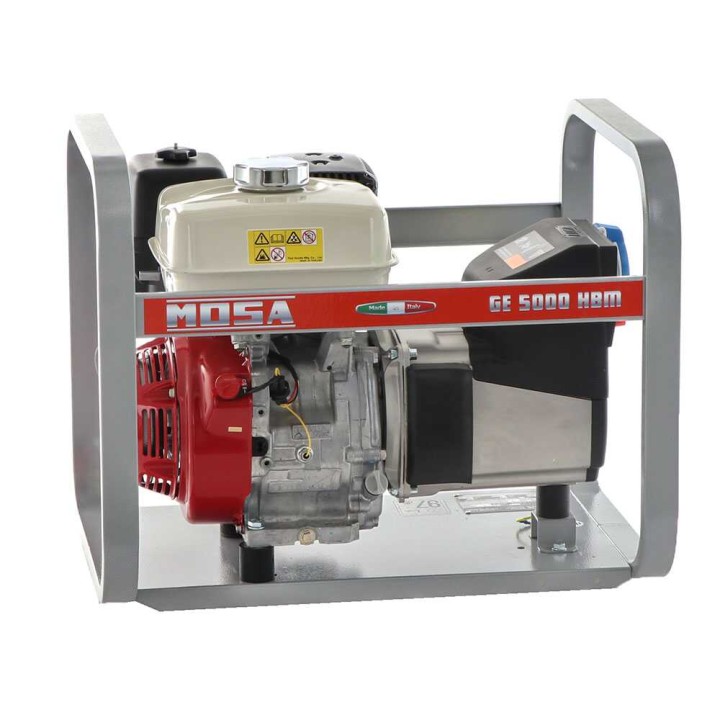 GE 5000 HBM bensiinikäyttöinen generaattori, 4,5 kW, 230 V, Honda GX270