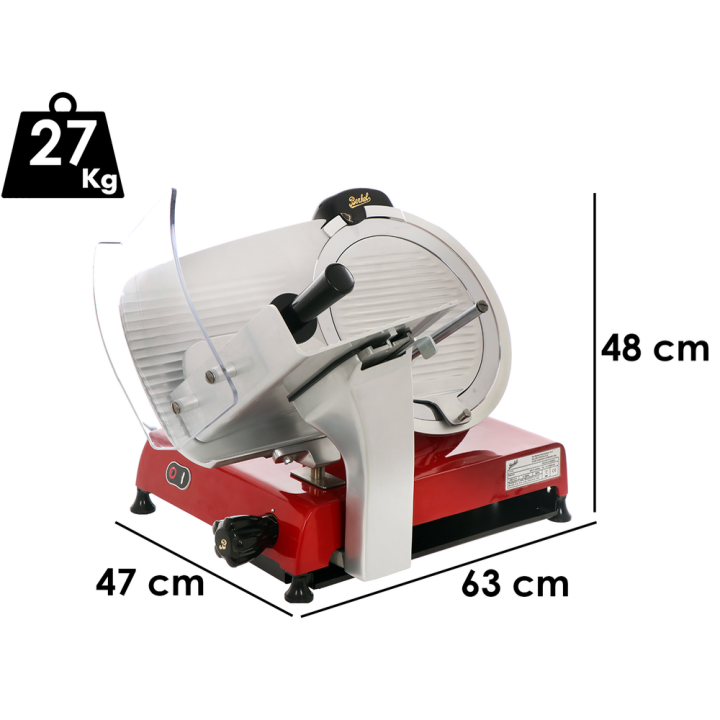 Berkel Red Line 300 Rossa -viipalekone, 300 mm, 190 W, punainen