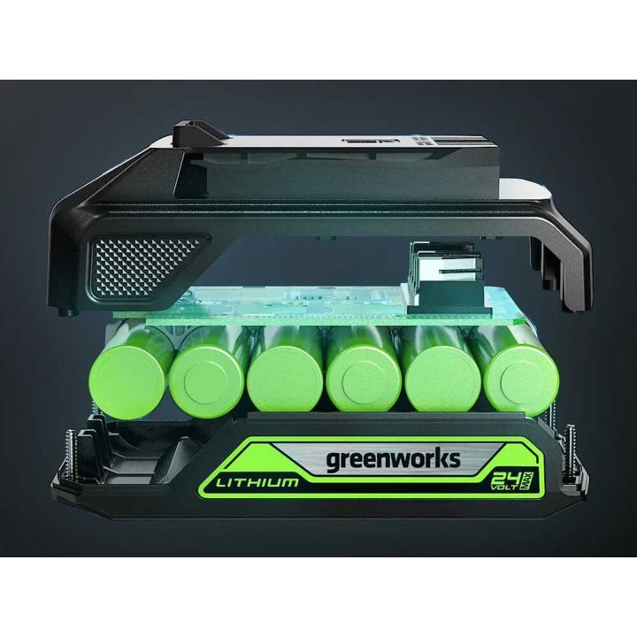 Greenworks G24B2 akku, 24 V, 2,0 Ah