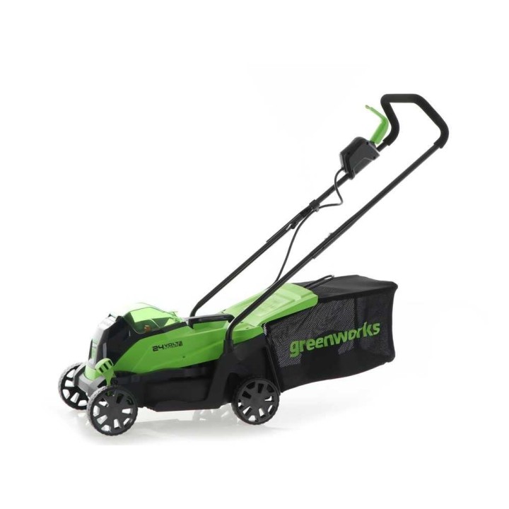 Greenworks GD24LM33 akkuruohonleikkuri, 24 V, 33 cm, ilman akkua ja laturia