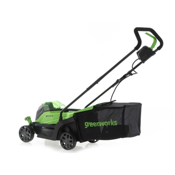 Greenworks GD24LM33 akkuruohonleikkuri, 24 V, 33 cm, ilman akkua ja laturia