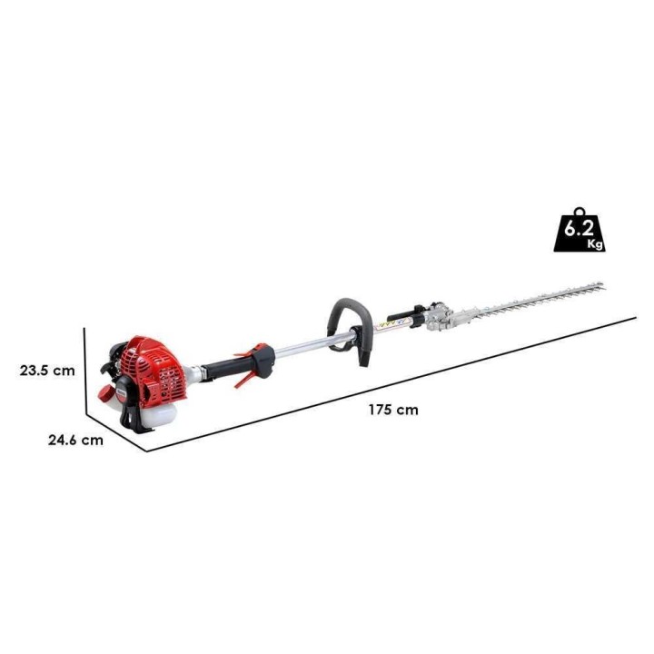 Shindaiwa SDK AHS236SLW bensiinikäyttöinen oksasleikkuri, 52 cm
