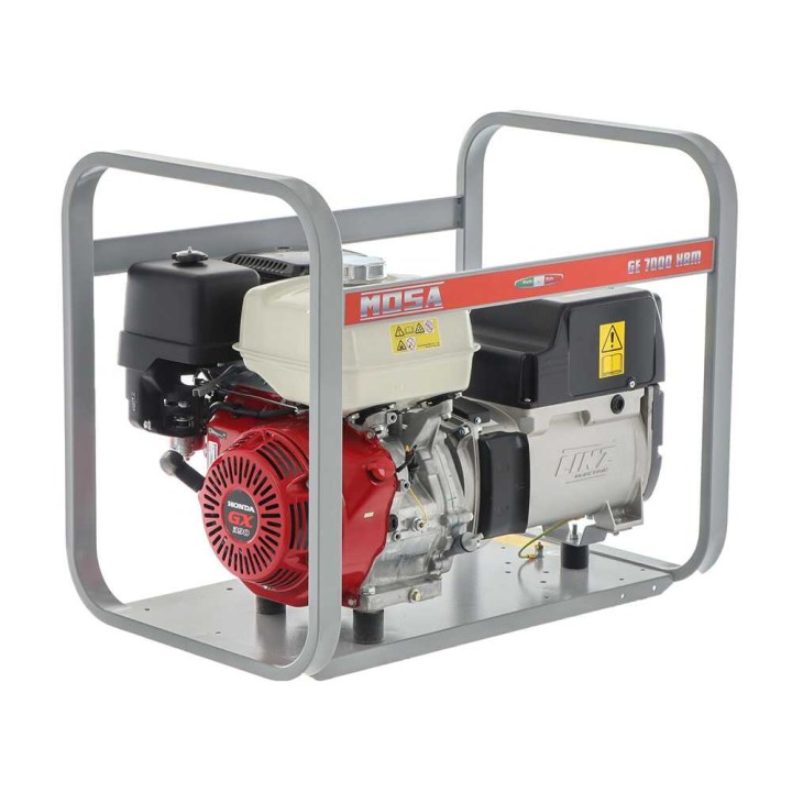 MOSA GE 7000 HBM AVR generaattori, 6 kW, 230 V, Honda GX390