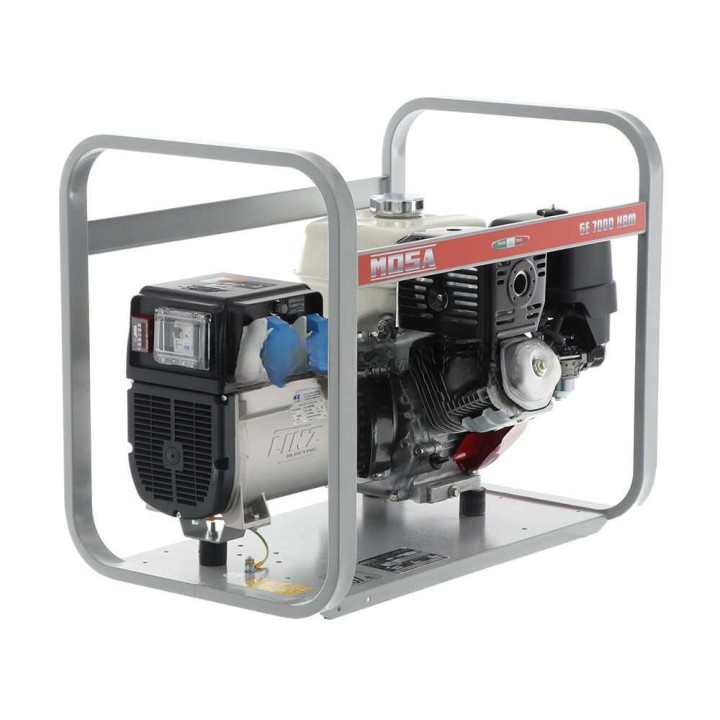 MOSA GE 7000 HBM AVR generaattori, 6 kW, 230 V, Honda GX390