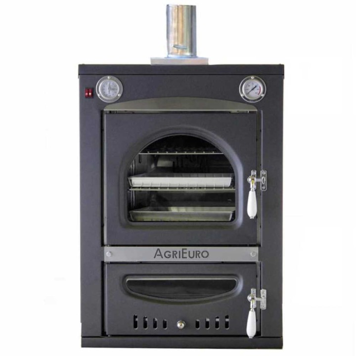 Nuovo Minimus 50 Inc puulämmitteinen upotettava pizzauuni 3 tasoa 130 kg