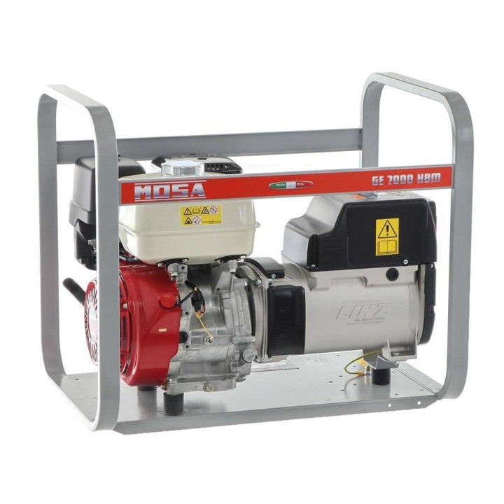 MOSA GE 7000 HBM AVR generaattori, 6 kW, 230 V, Honda GX390
