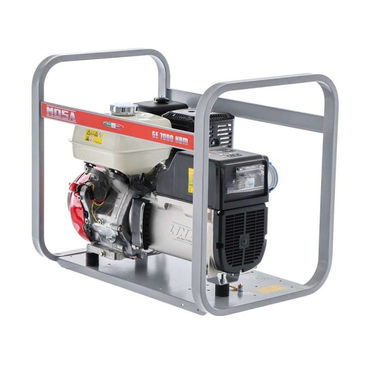 MOSA GE 7000 HBM AVR generaattori, 6 kW, 230 V, Honda GX390