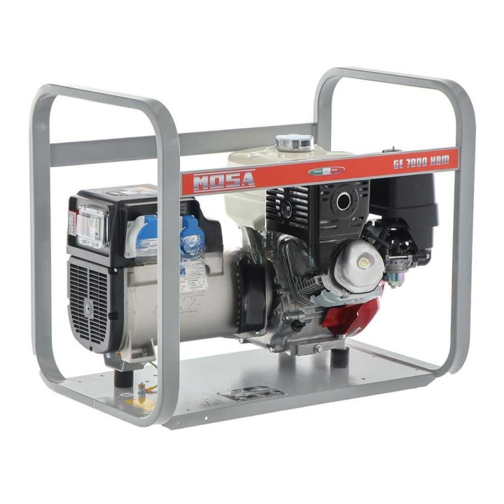 MOSA GE 7000 HBM AVR generaattori, 6 kW, 230 V, Honda GX390