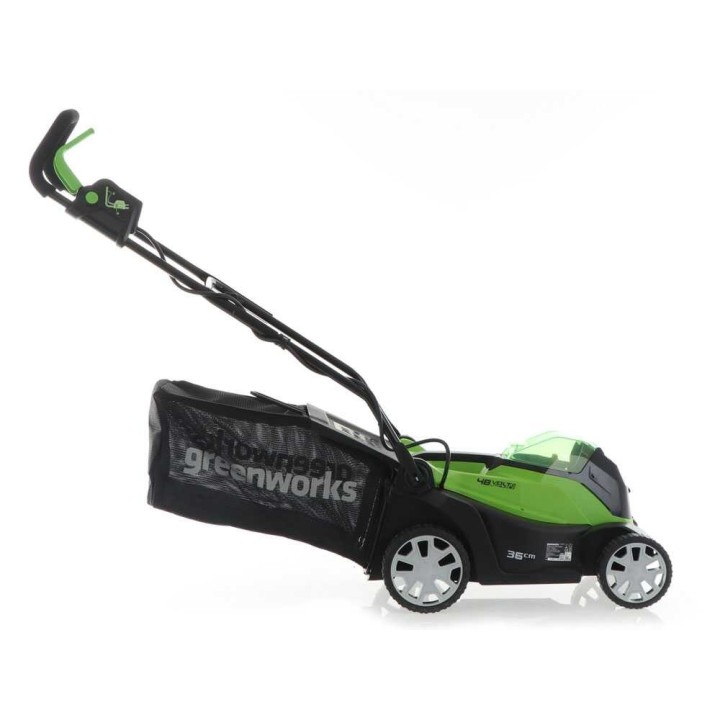 Greenworks G48LM36 akkuruohonleikkuri, 48 V, 36 cm, ilman akkua ja laturia