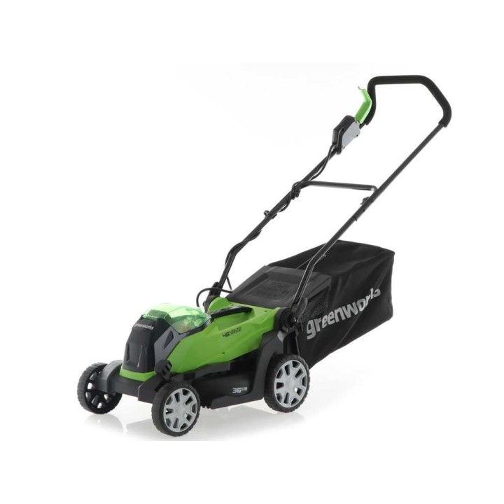 Greenworks G48LM36 akkuruohonleikkuri, 48 V, 36 cm, ilman akkua ja laturia