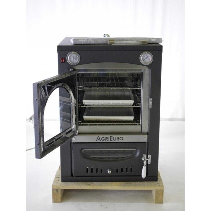 Nuovo Minimus 50 Inc puulämmitteinen upotettava pizzauuni, 3 tasoa, 130 kg