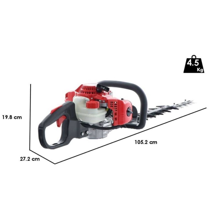 Shindaiwa SDK DH202 bensiinikäyttöinen pensasleikkuri, 53 cm, 21,2 cm³, 0,8 HP