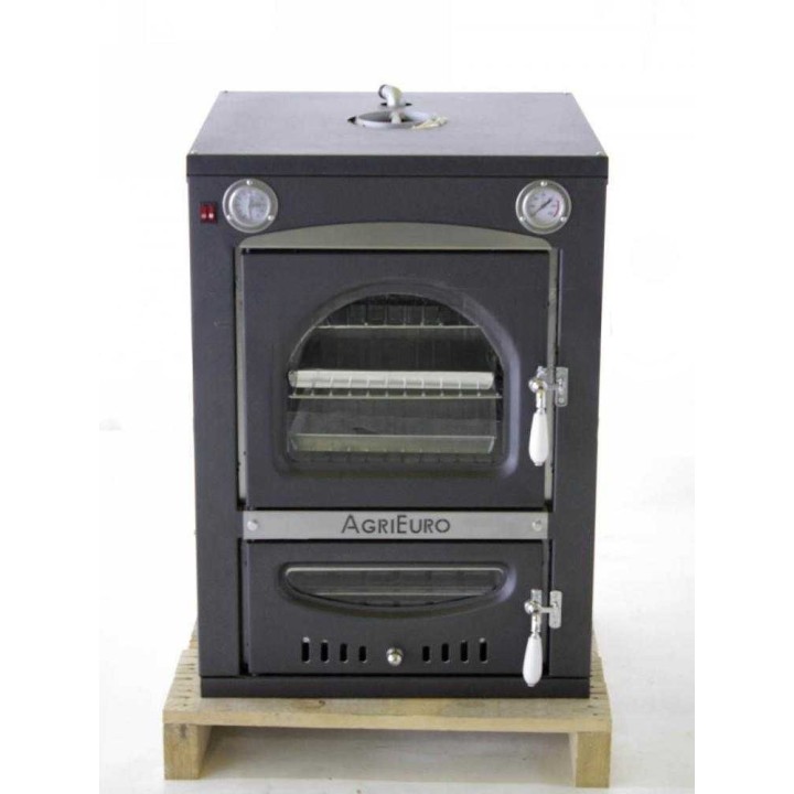 Nuovo Minimus 50 Inc puulämmitteinen upotettava pizzauuni, 3 tasoa, 130 kg