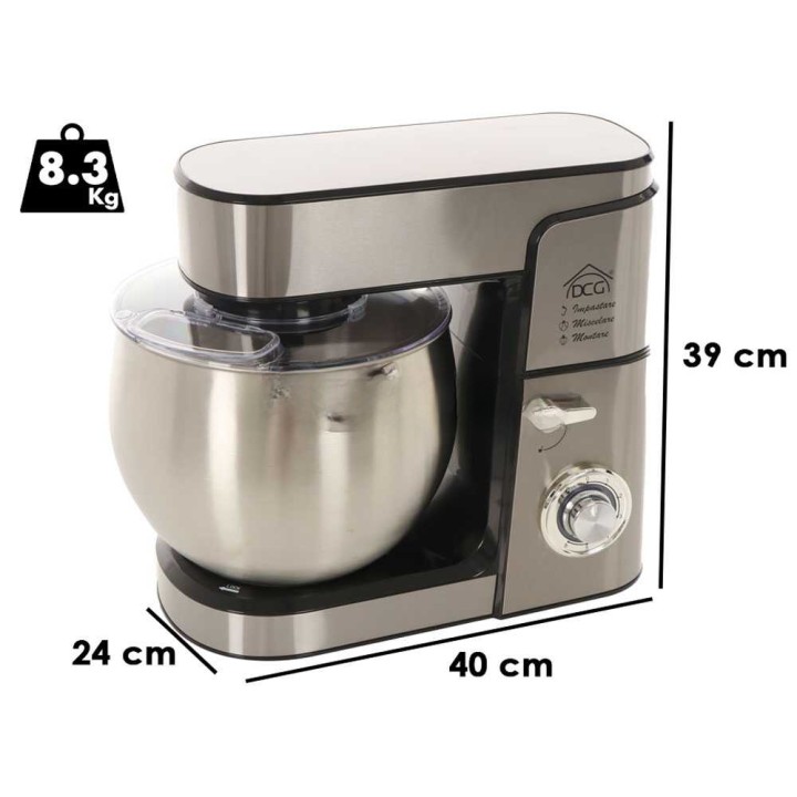 DCG KM1512 planetaarinen yleiskone, 12 l, 2 000 W, 230 V