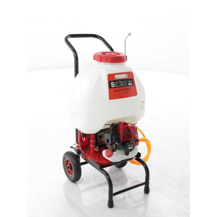 GeoTech SP 300 2T ruiskupumppu, selkä- ja trolley-käyttö, 28 l, 1 HP